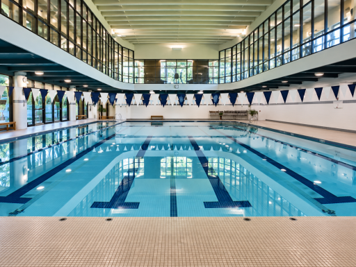 Edinborough Park has an olympic size pool and walking track.