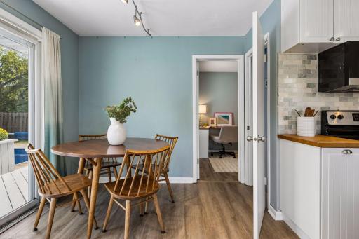 Dining Room with Entrance to Lower Level