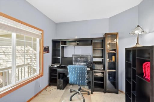 The office is located on the main level.
