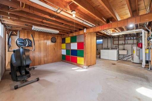 Rec room area or create your own playroom, office, craft room, & more!