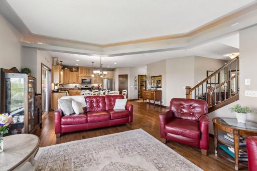Open concept main floor