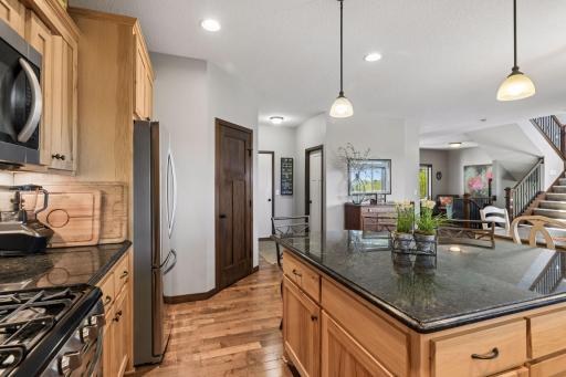Kitchen facing pantry