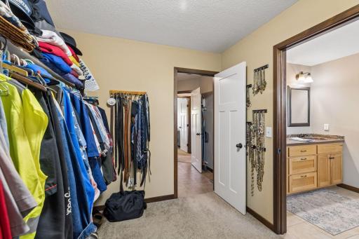 Owners suite closet