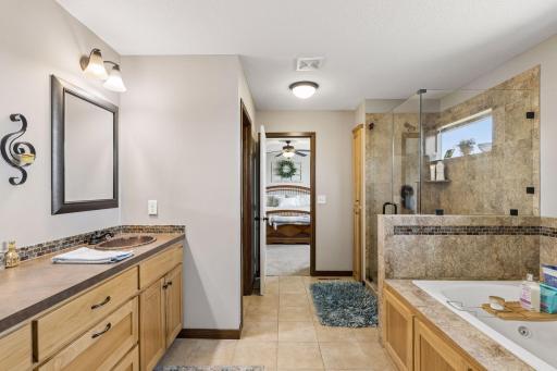 Owners suite bathroom