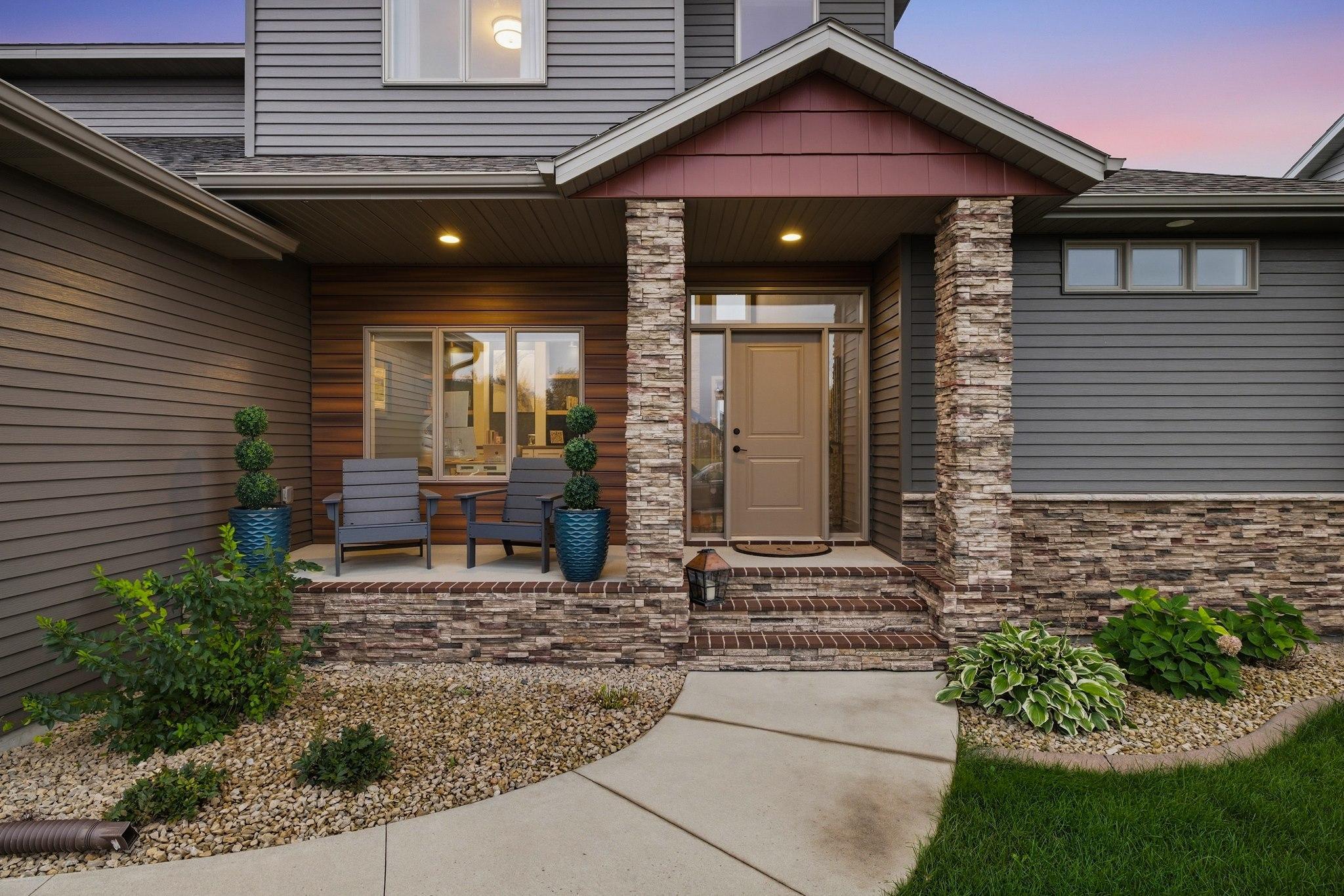 Front Exterior (Sunset)