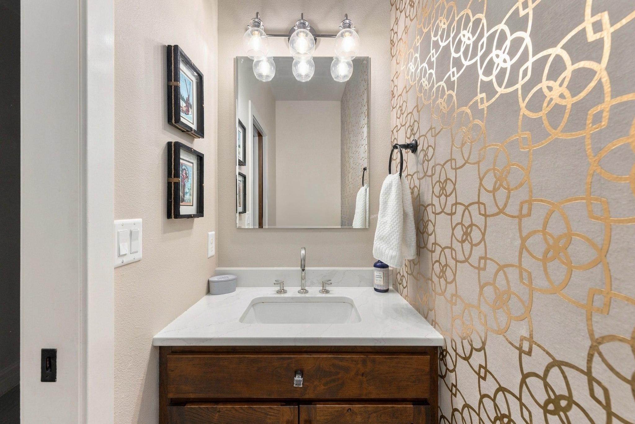 1/2 Bathroom on main floor