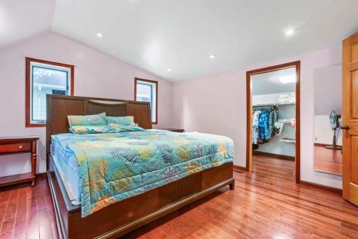 Roomy Walk-In Closet