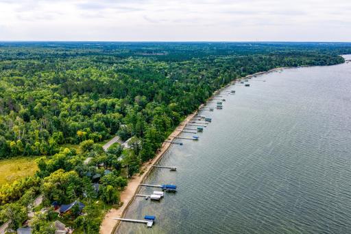 Lavinia Road on Lake Bemidji