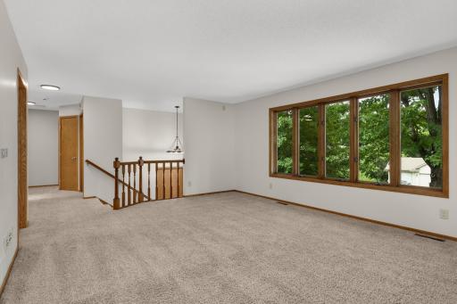 Living room looking toward the front door