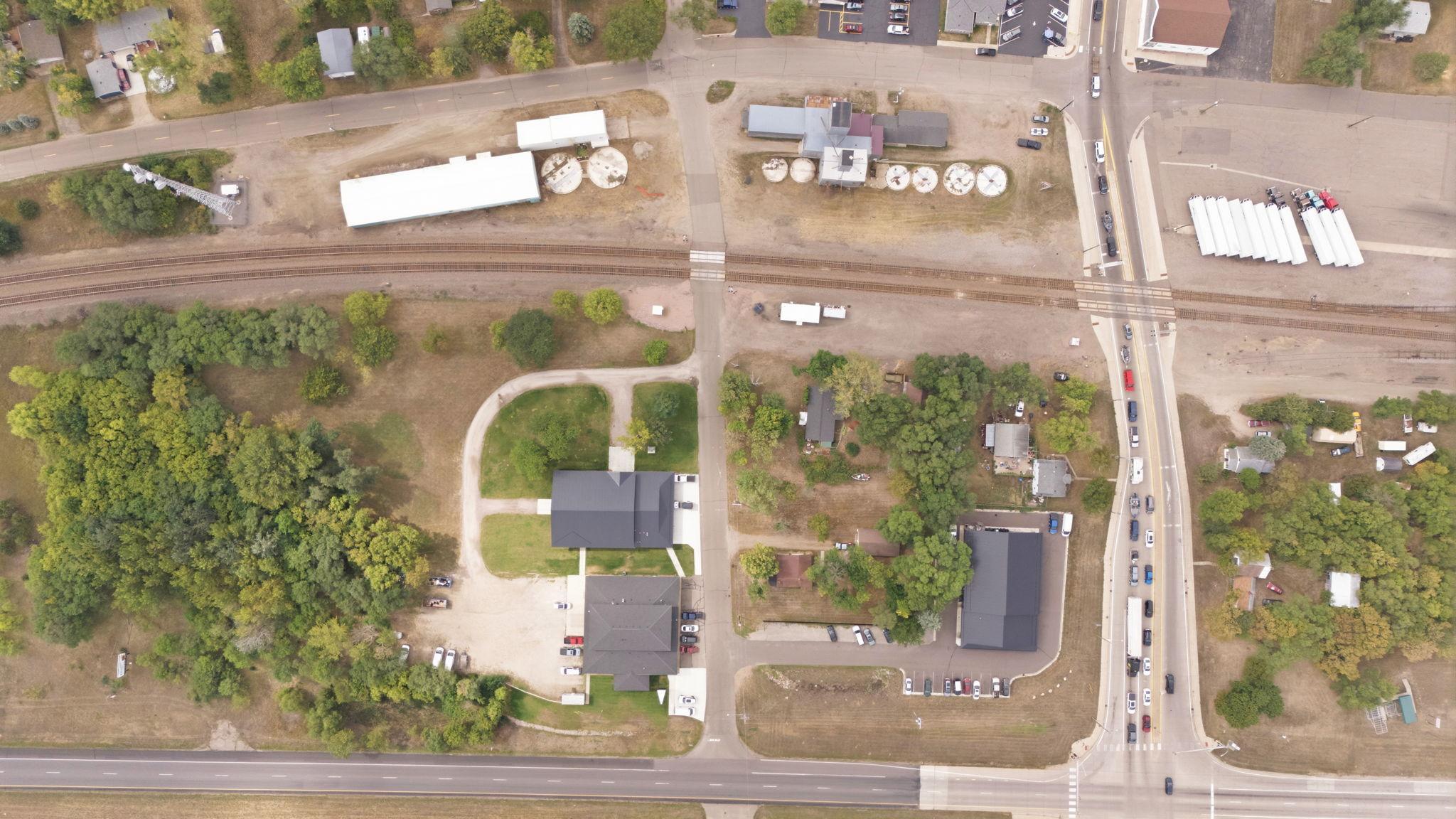 Sales Building and Building 2 Lot View