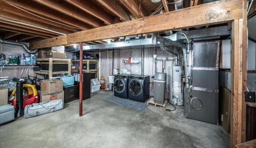 Laundry Area in Basement