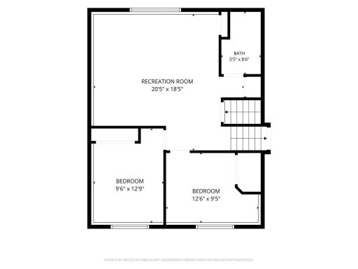 Lower Level Floor Plan