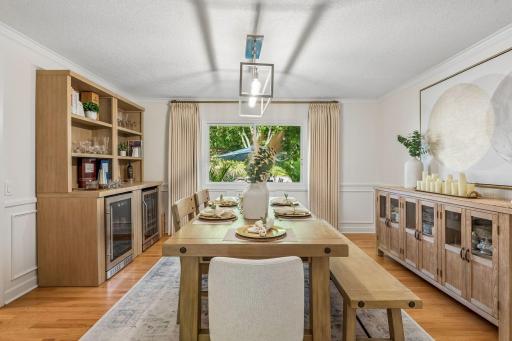 Brilliant sightlines throughout the spaces allow for amazing natural light