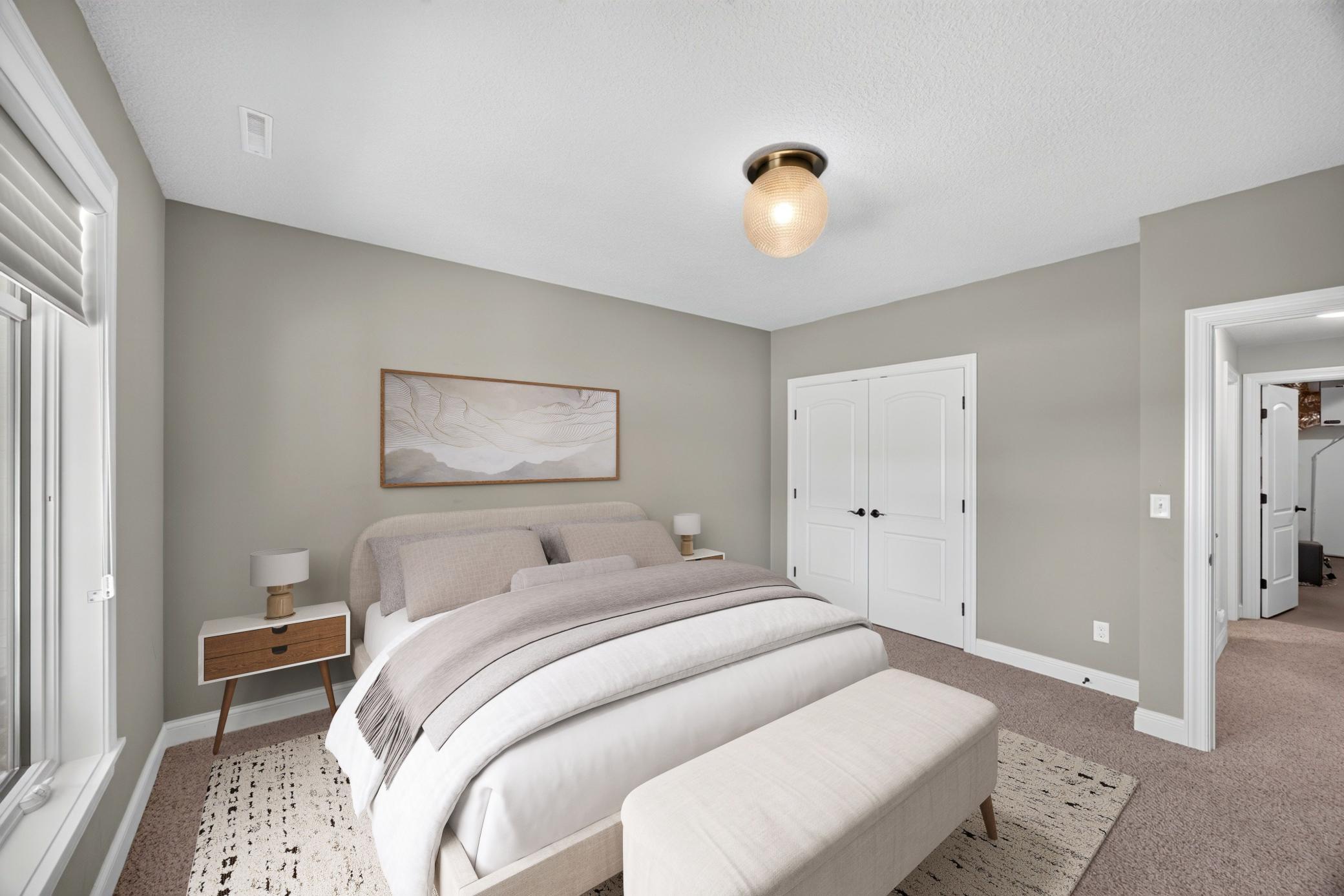 Lower Level Bed 3 - Virtually Staged