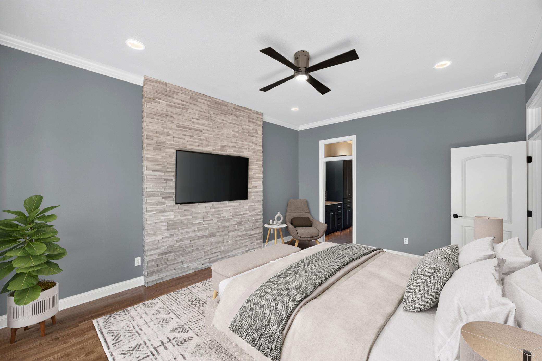 Primary Bedroom - Virtually