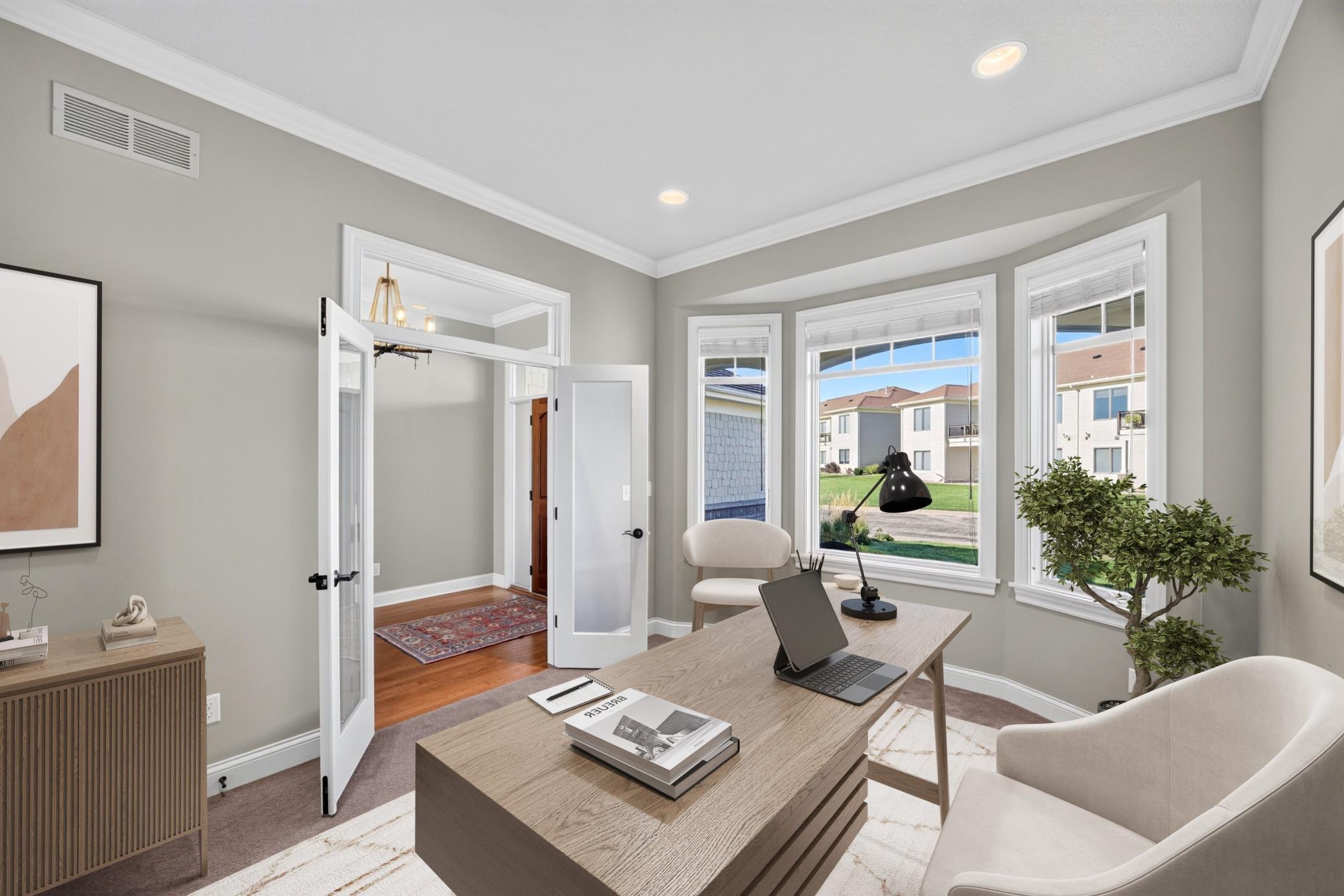Office - Virtually Staged
