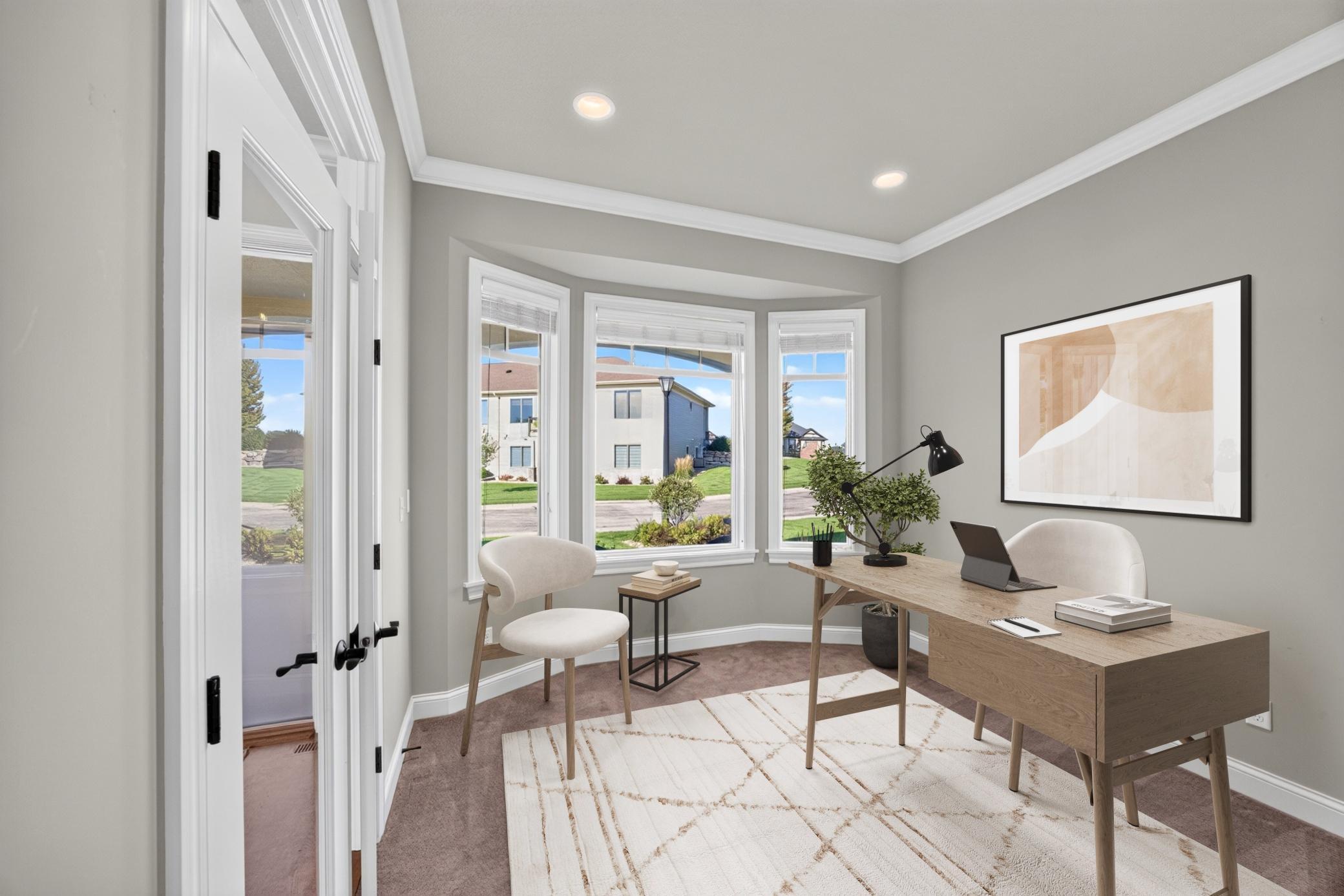 Office - Virtually Staged
