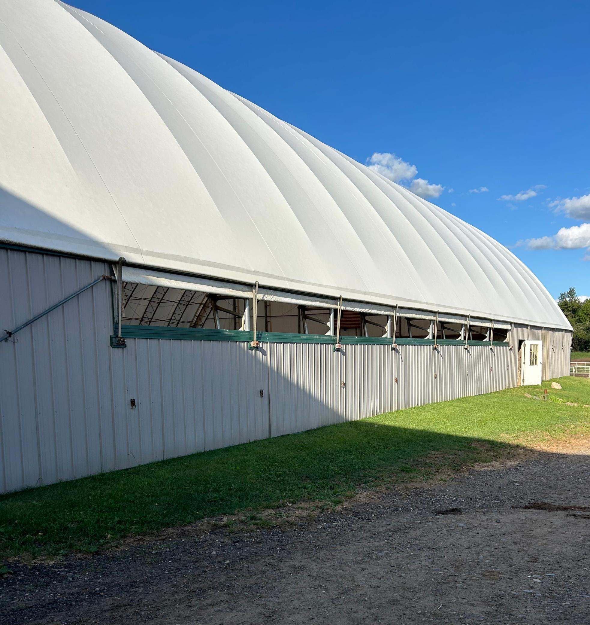 South side of indoor