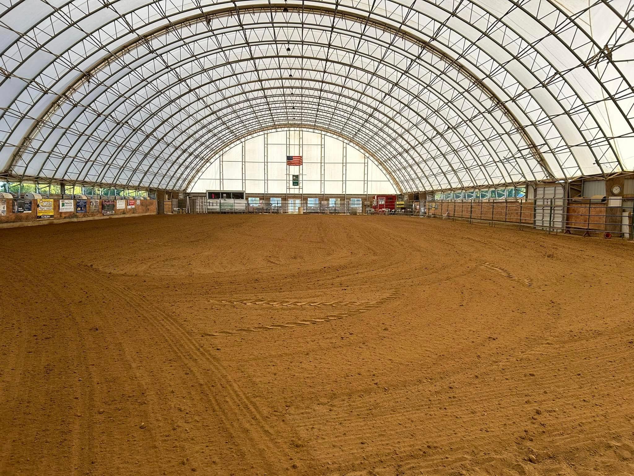 100x250 indoor arena