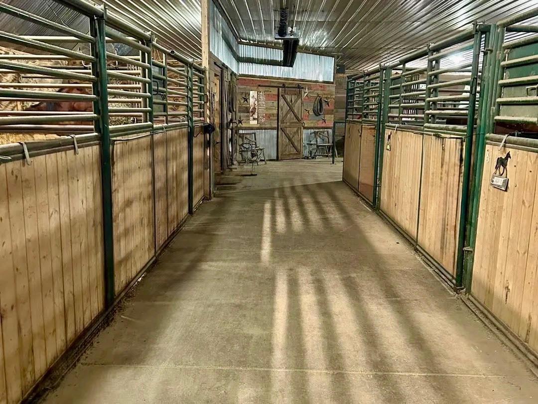 heated stable