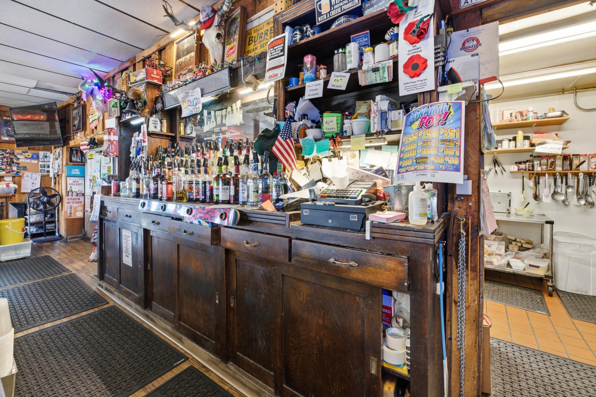 Interior bar view