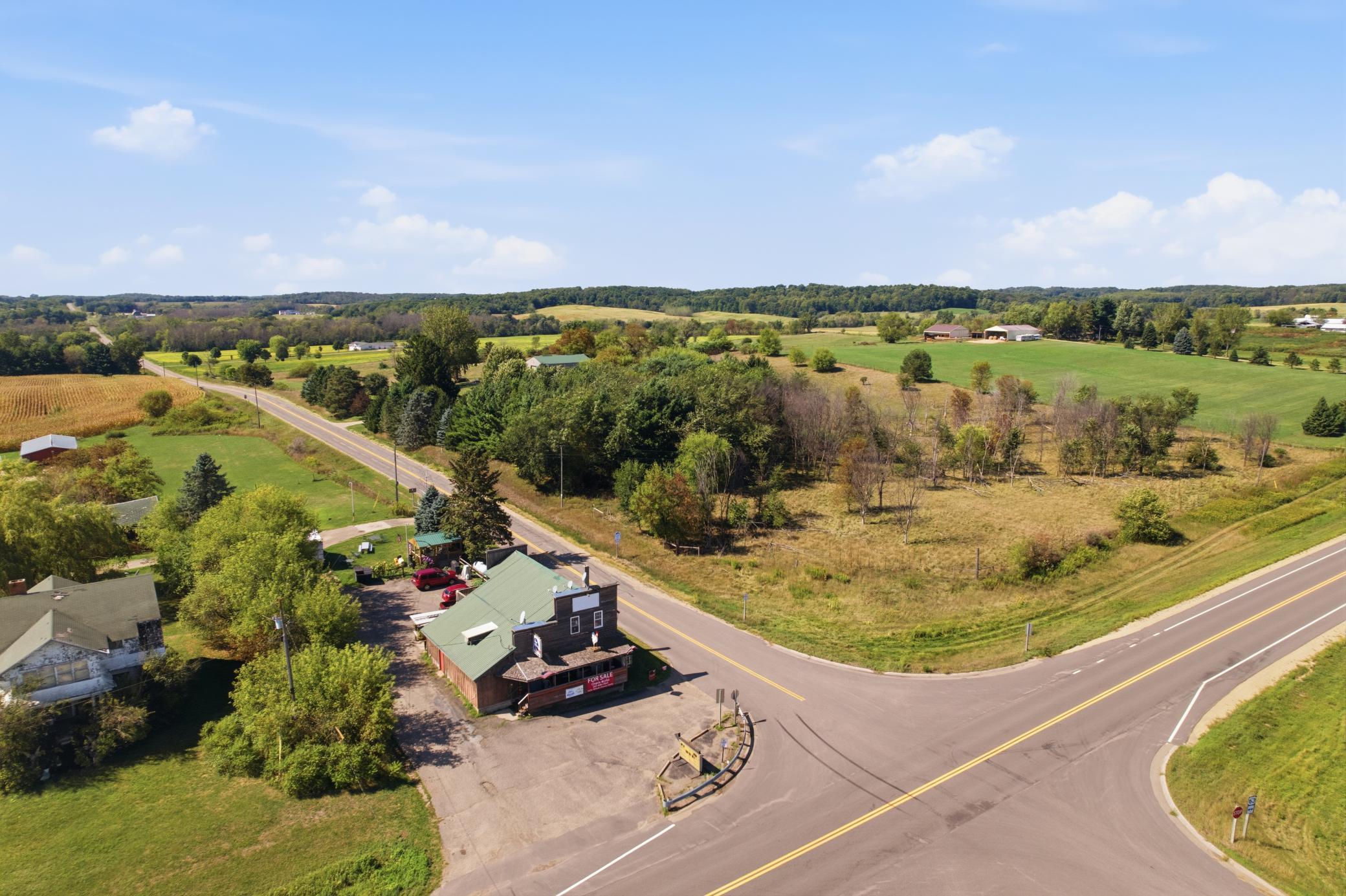Overhead view on Hwy 63