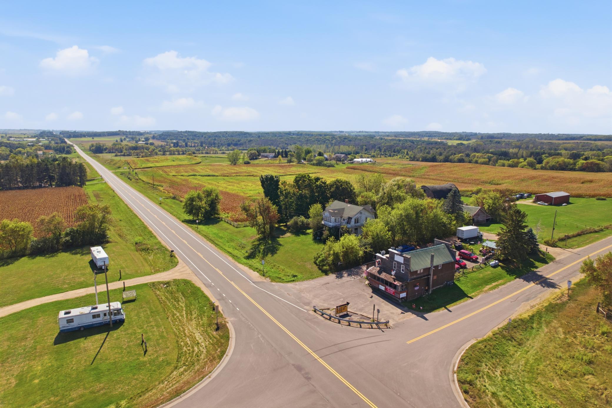 Overhead view on Hwy 63