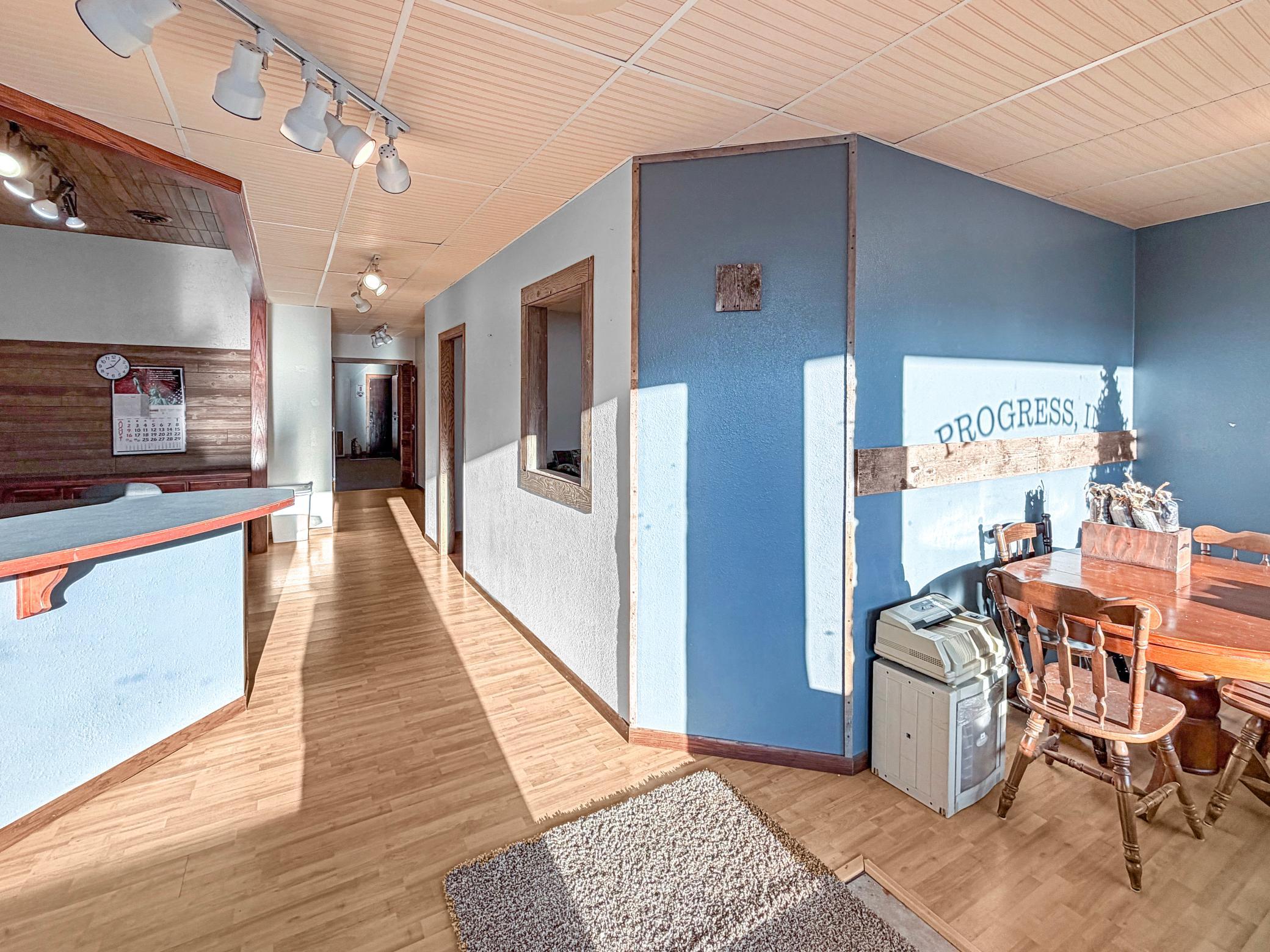 Spacious offices and rooms
