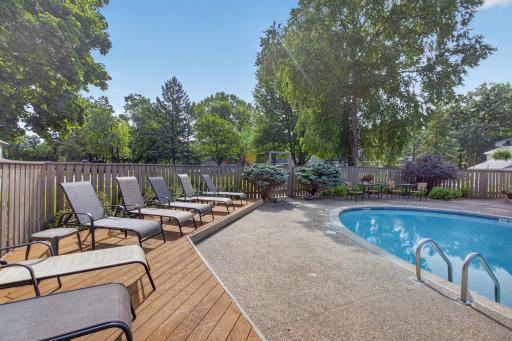 Residents enjoy access to the neighborhoodâs well-maintained outdoor pool.