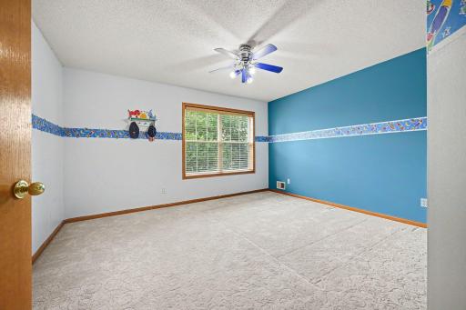 Bedroom # 3, newer carpet on the entire upper level.