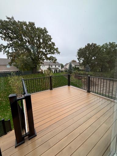 Enjoy sitting on your maintenance free deck with southern light exposure.