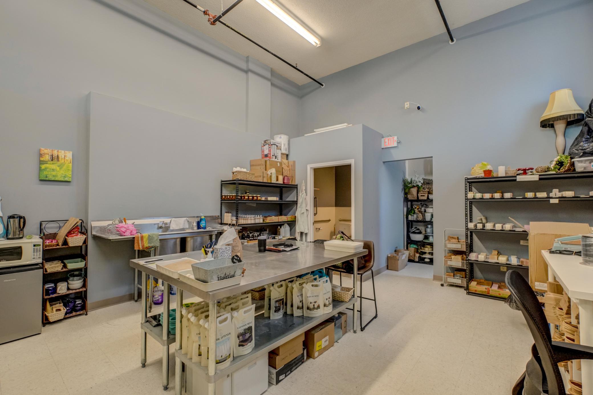 Retail Space Back Room