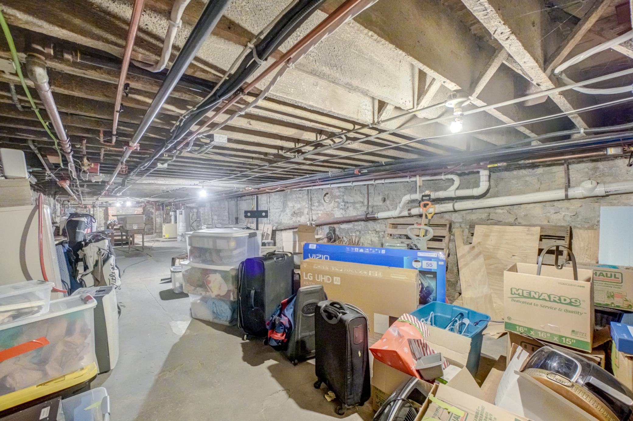 Storage/Utilities Under Garage