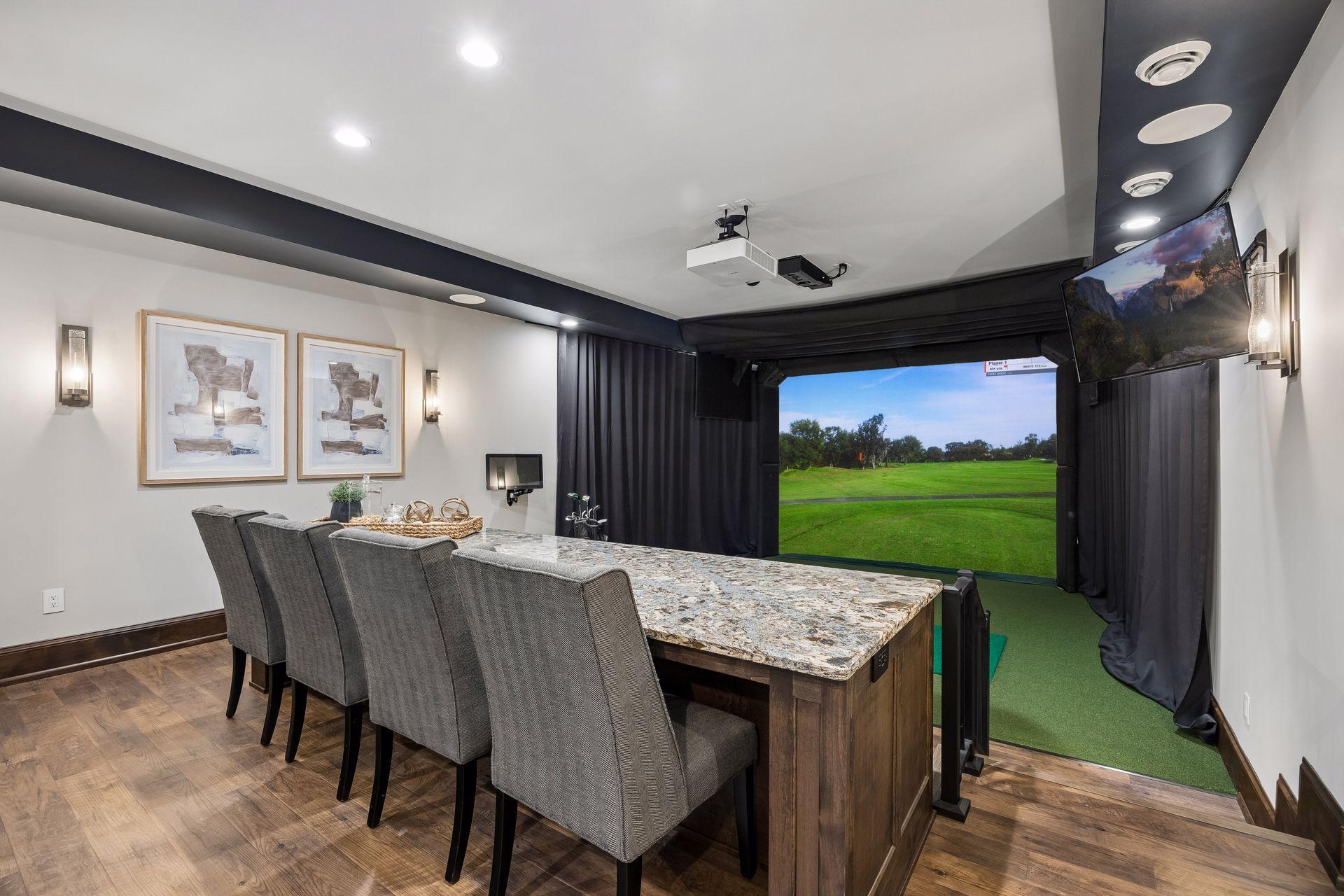 Golf simulator