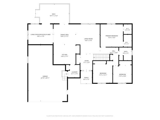 Main Level Floor Plan