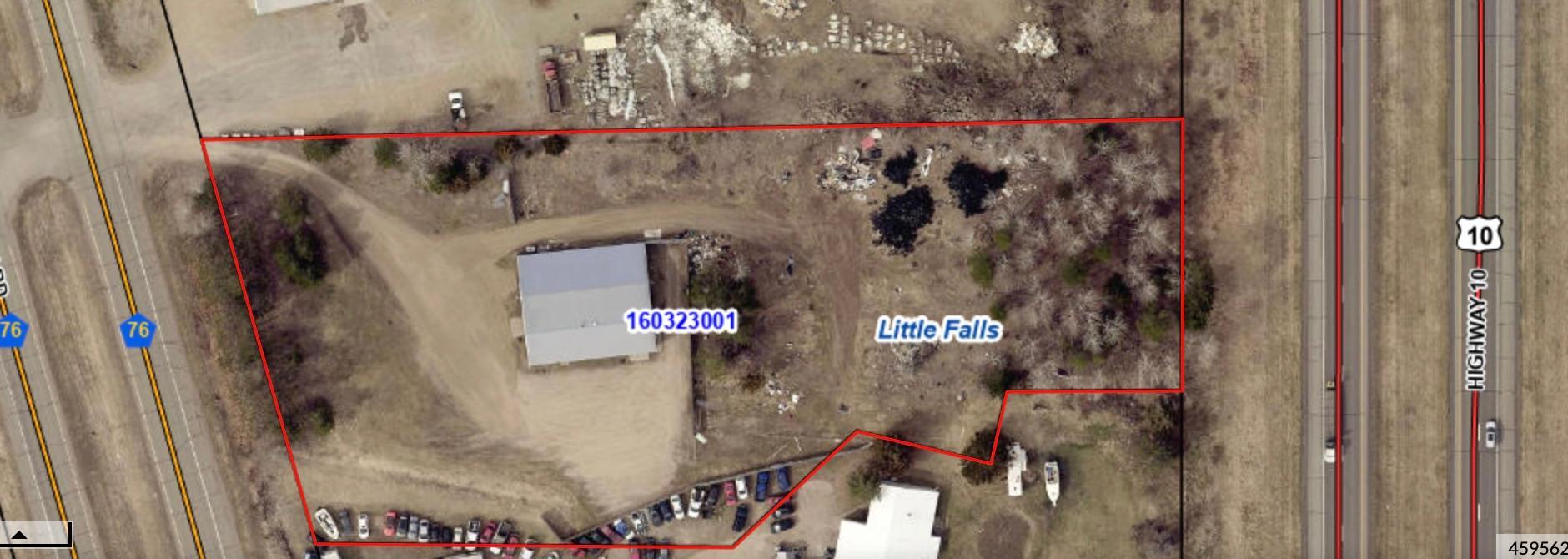 almost 3 acre lot with HWY 371/10 frontage and view