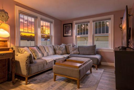 Virtually staged dusk