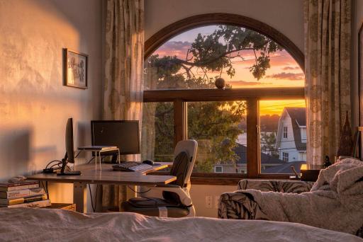 Virtually staged dusk