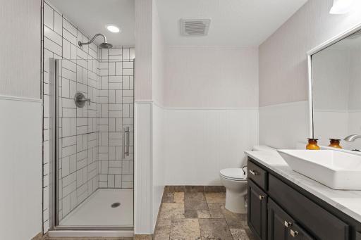 Ample baths