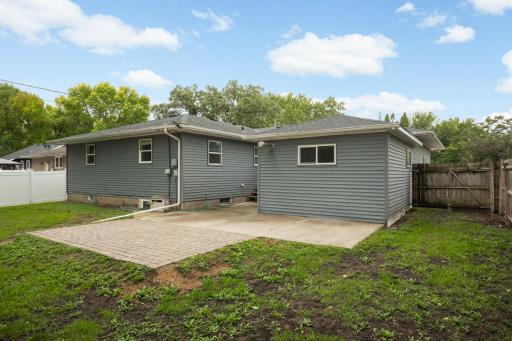 See from the back the Deep 2-car tandem Garage that provides extra room for vehicles, storage and more.
