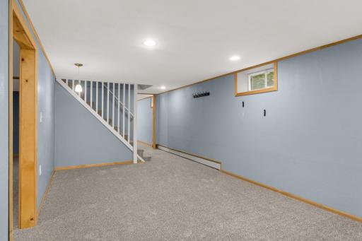 The Rec Room offers flexible space for a game table, exercise equipment or hobbies.