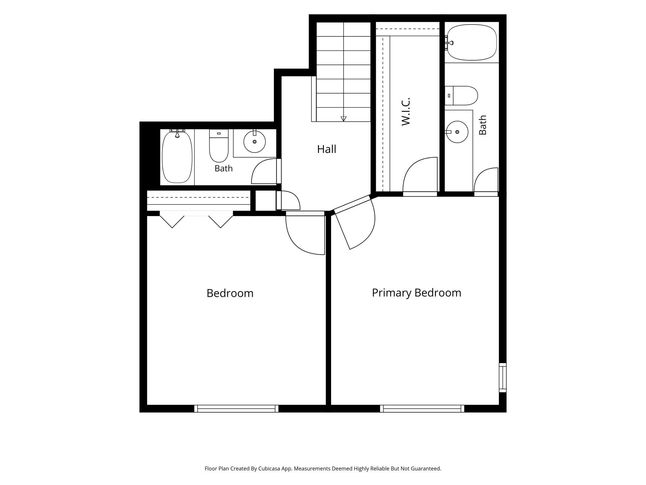 Upper bedroom level