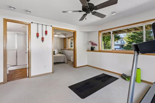 The family room sits at the heart of this flexible lower level, with easy connections to the third bedroom and Â¾ bath creating a space that can adapt beautifully to guests, recreation or extended living.