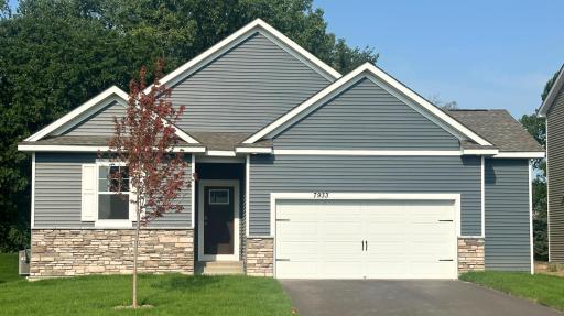 7922 Marquette Ct NE is a completed new construction opportunity! Picture is of actual home!