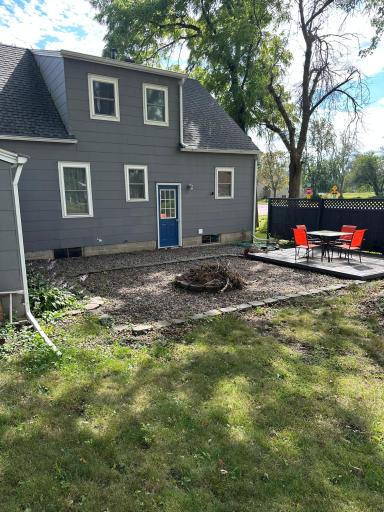 Back patio