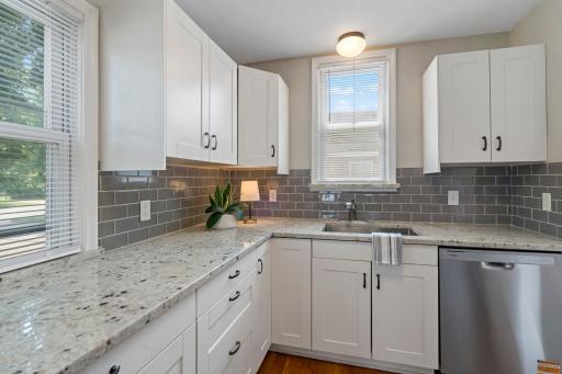 An abundance of windows providing natural light