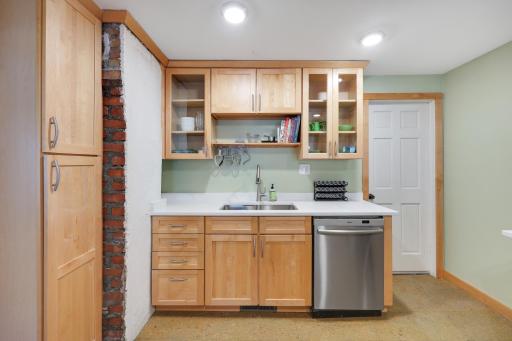 Photo for 210 W 43rd Street, Minneapolis, MN 55409 - listing #7140925 A charming, updated kitchen with modern cabinetry, new countertops and plenty of room to prep and cook.