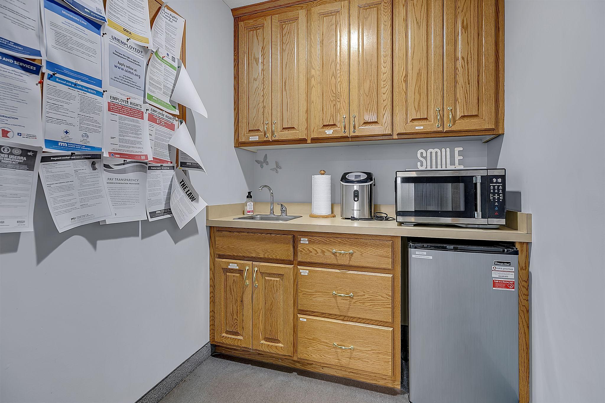 Kitchenette upper level