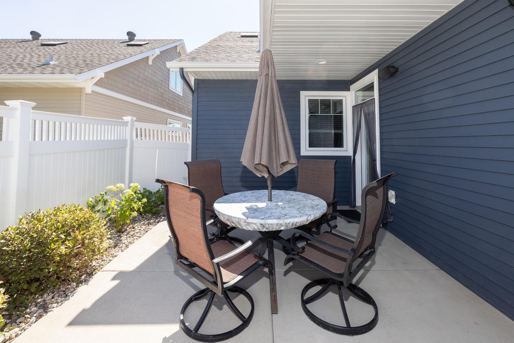 Fenced Patio