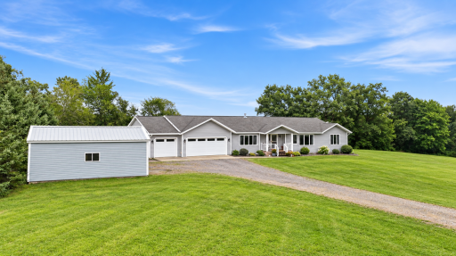 Photo for 1365 290th Street, Glenwood City, WI 54013 - listing #7140951 AI generated photo to remove trees from the view of the house